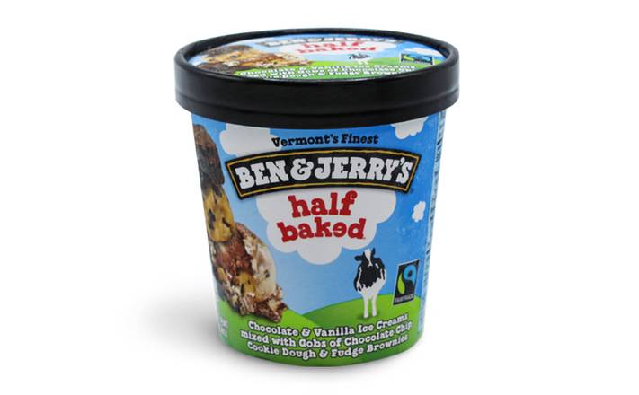Ben & Jerry's Half Baked Ice Cream, Pint