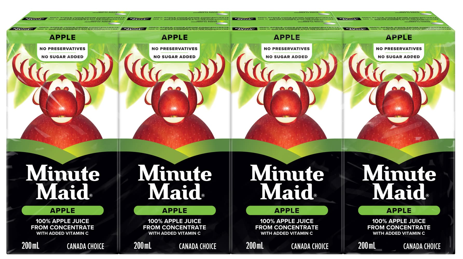 Minute Maid Juice, Apple (8 x 200 ml)