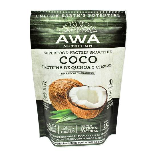 AWA NUTRITION PROTEINA COCO *300G