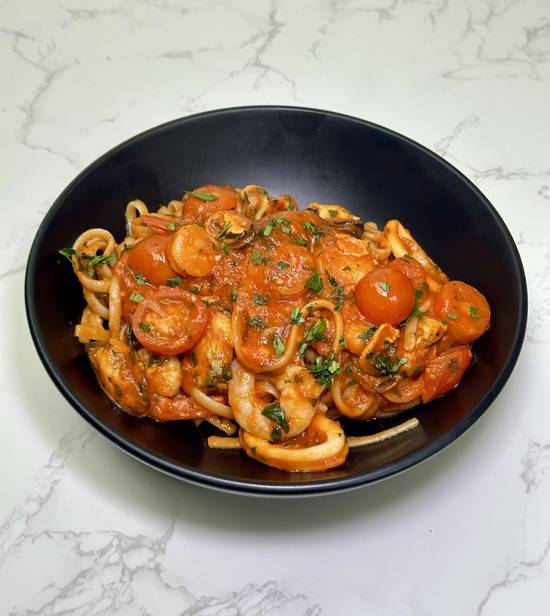 Linguine seafood