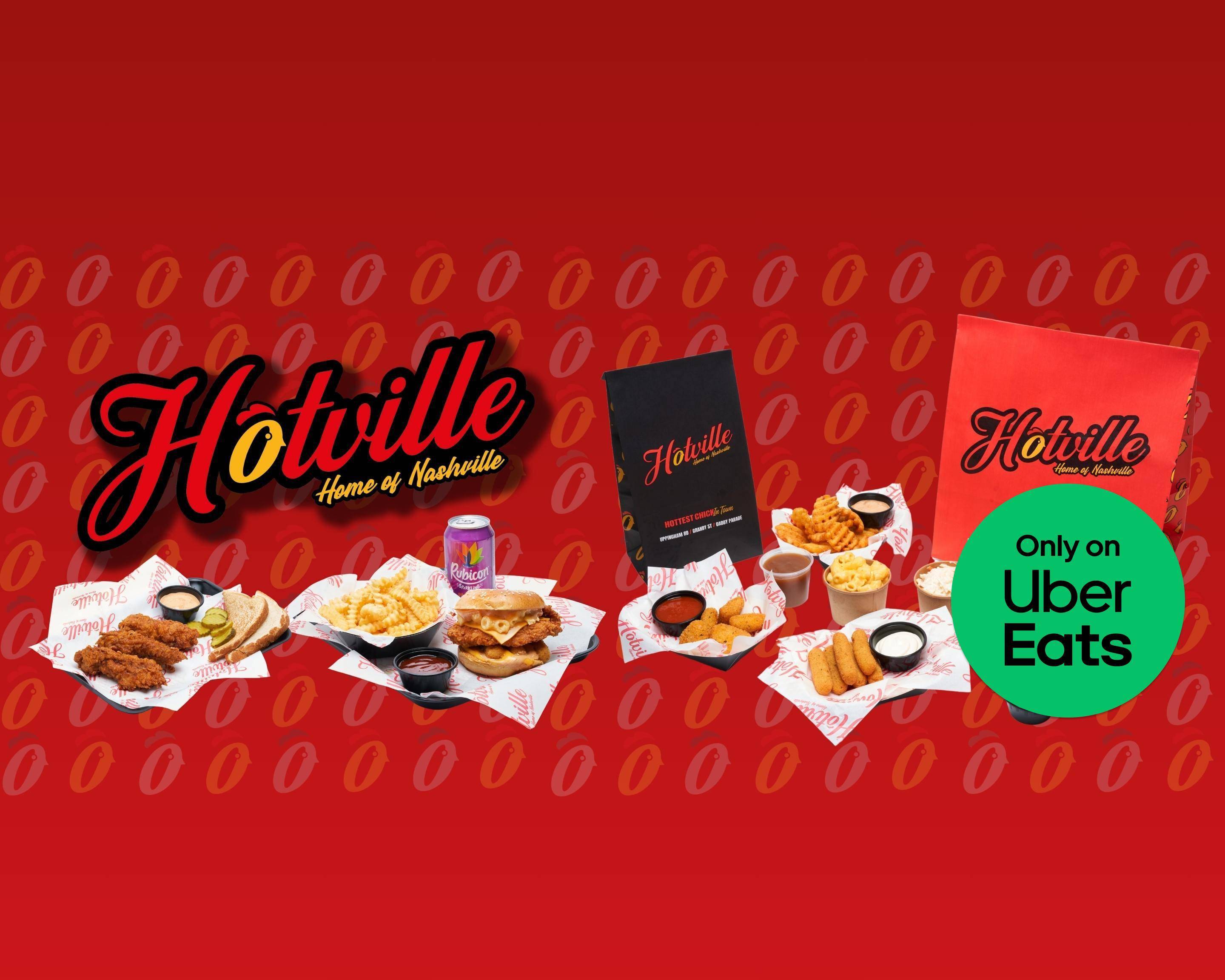 HOTVILLE (Uppingham Road) Menu Takeaway in Leicester Delivery Menu