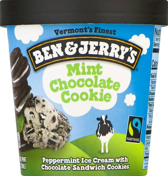 Ben & Jerry's Mint Chocolate Cookie Ice Cream
