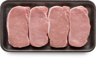 America'S Cut Boneless Pork Top Loin Chops - 1.5 Lb