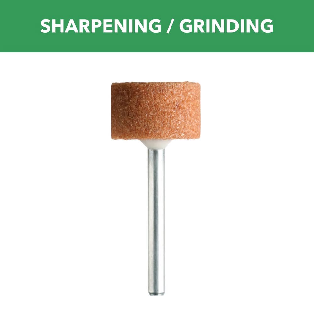 Dremel 5/8 In. D X 1 In. L Aluminum Oxide Grinding Stone Cylinder 35000 Rpm 1 Pc