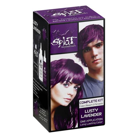 Splat Lusty Lavender Complete Kit Hair Color