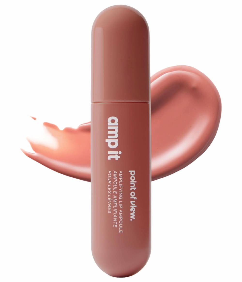 point of view. amp it amplifying high-shine smoothing lip balm ampoule Strawberry Shortcake