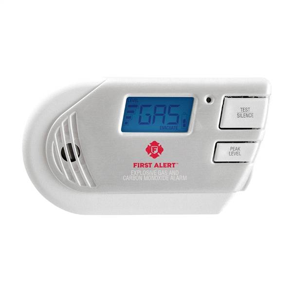 First Alert Explosive Gas Alarm and Carbon Monoxide Alarm (1 ct.)