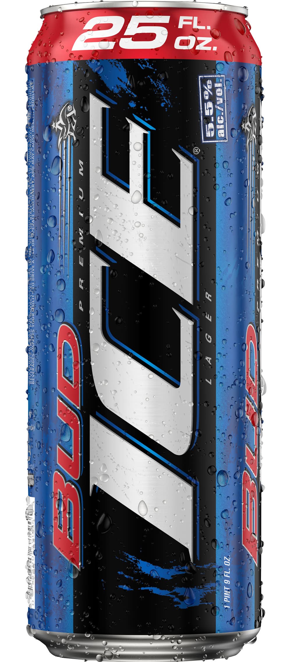 Bud Ice Premium American Lager Beer (25 fl oz)
