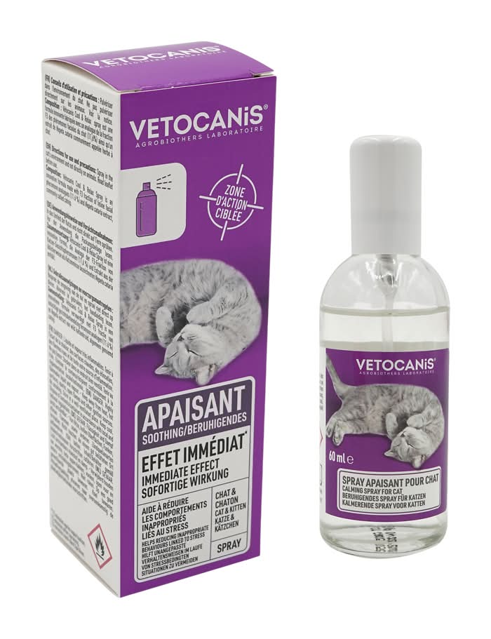 VC spray phéromones calming Vetocanis, 60ml