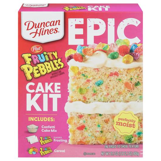 Duncan Hines Epic Fruity Pebbles Cake Kit