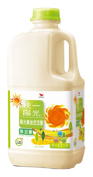 統一陽光黃金豆豆漿-無糖 1858ml/瓶#618429