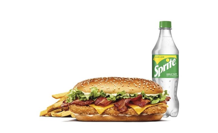 Chicken Royale Bacon and Cheese Meal