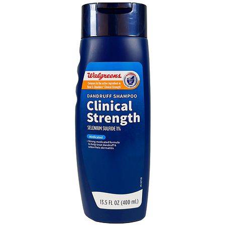 Walgreens Dandruff Shampoo Clinical Strength