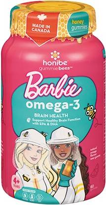 Honibe Barbie Omega-3 Orange Gummies (60 g)
