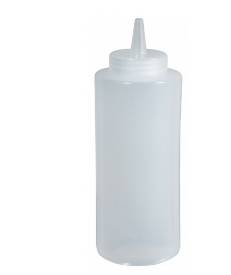 Clear Squeeze Bottle - 16oz (6 Units)