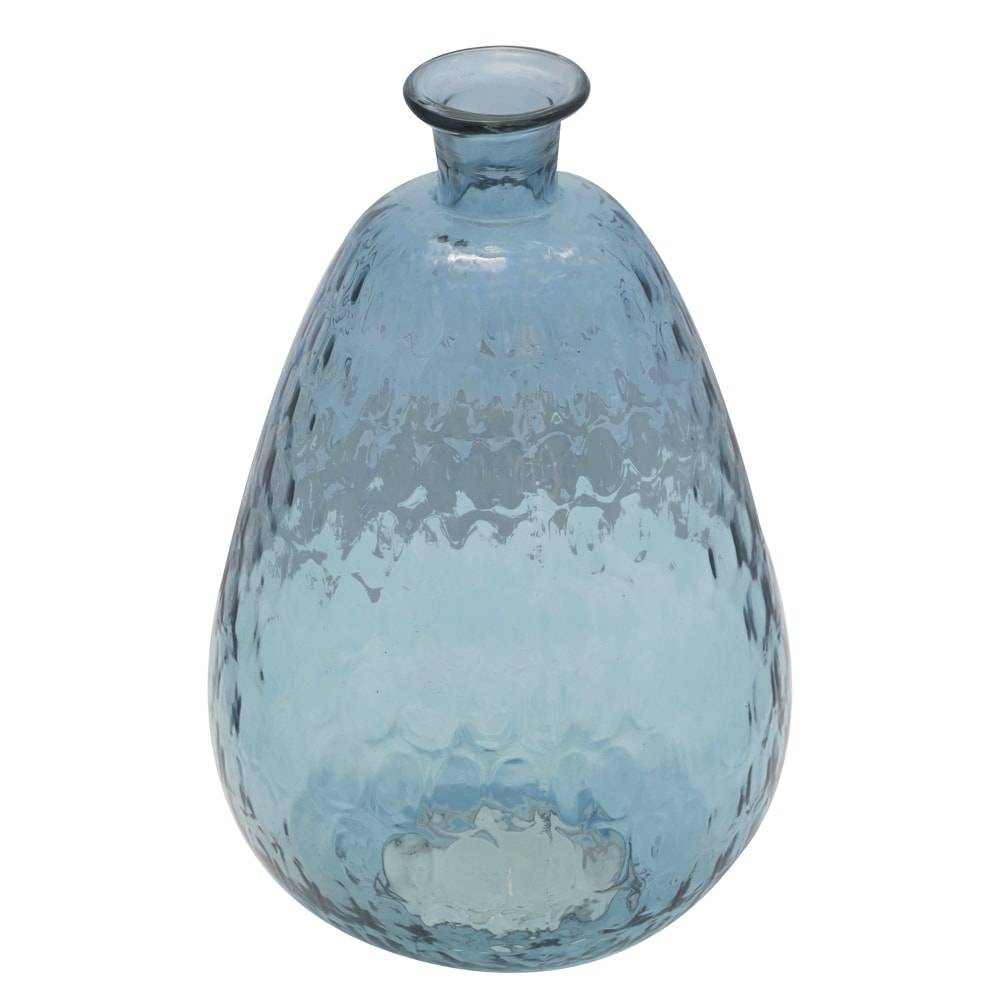allen + roth Blue Glass Modern Vase | 4131067