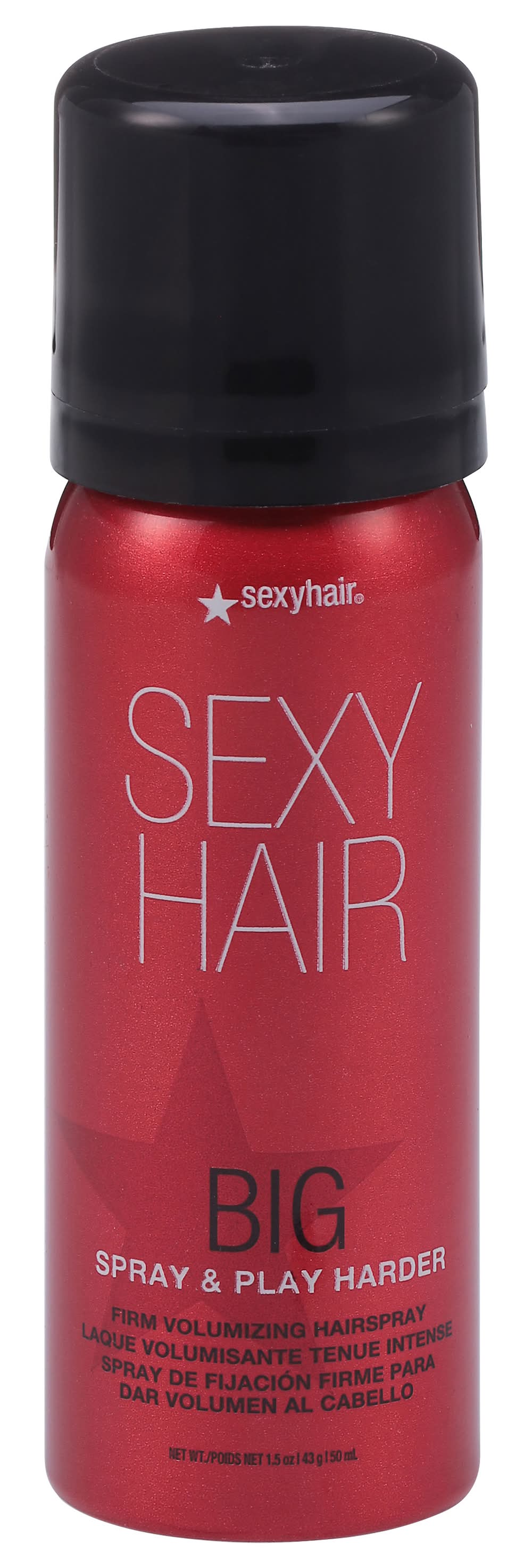 SexyHair Spray & Play Harder Firm Volumizing Hairspray Big (1.5 oz)