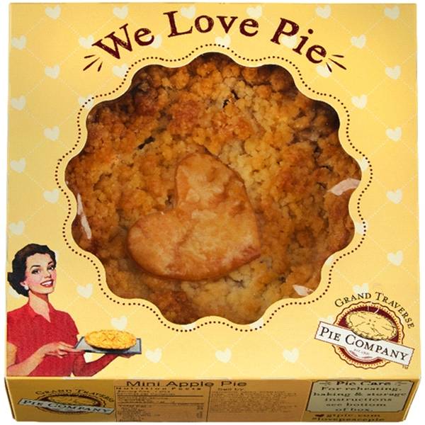 Grand Traverse Pie Company Apple Pie (6'')