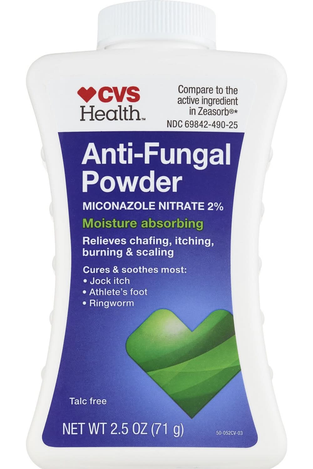 Cvs Anti-Fungal Powder, 2.5 Oz