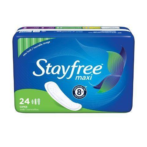 Stayfree Maxi Super 24ct