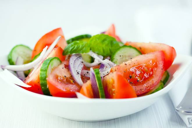 Tomato and Cucumber Salad