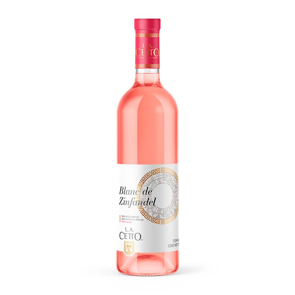 L.a. cetto vino rosado blanc de zinfandel (750 ml)