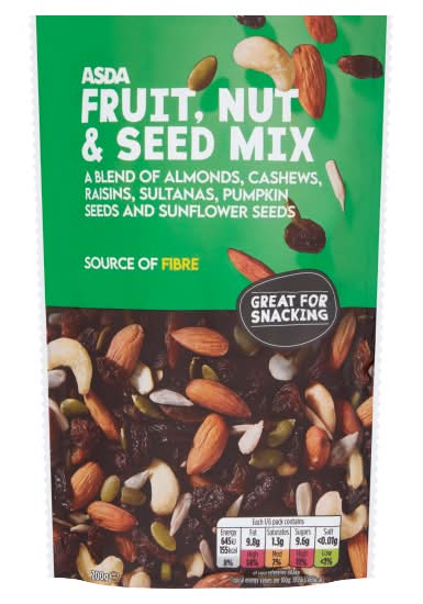 ASDA Fruit, Nut & Seed Mix (200g)