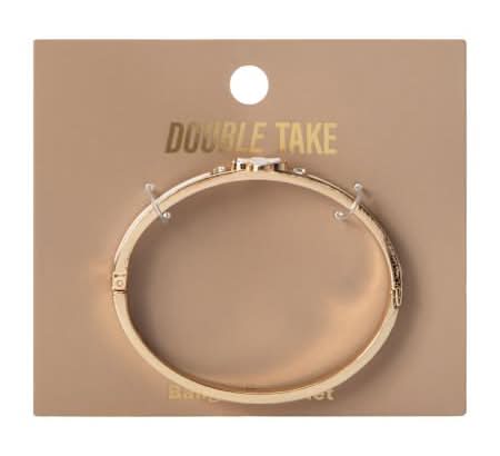 Double Take Clover Bracelet White