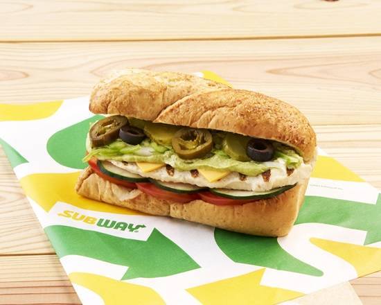 精選推薦 - 6 吋酪梨香烤雞潛艇堡 6-Inch Grilled Chicken with Avocado Sub