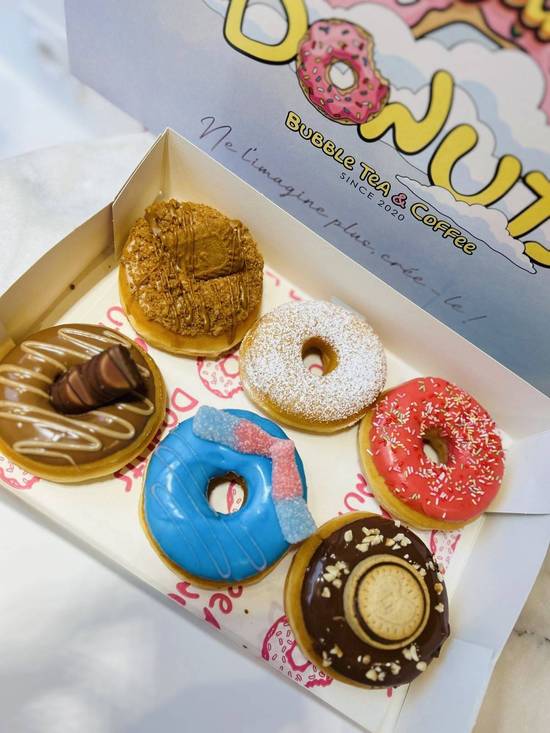 Box de 6 donuts best-sellers