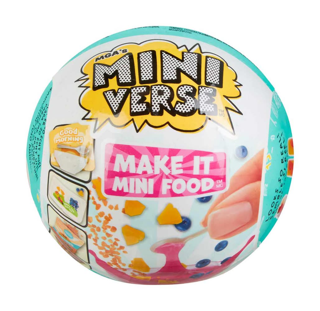 MGA's Miniverse Make It Mini Food