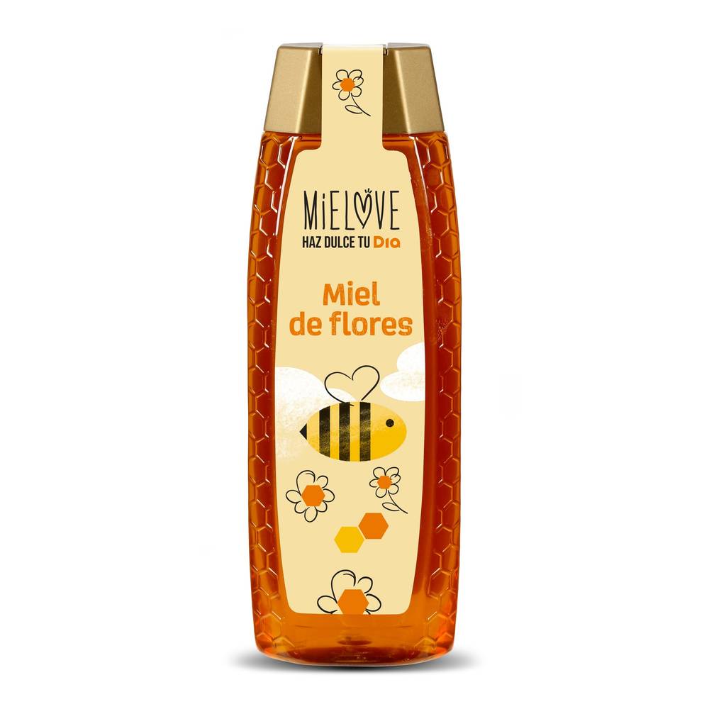 Miel De Flores Antigoteo Mielove De Dia Frasco 500 G