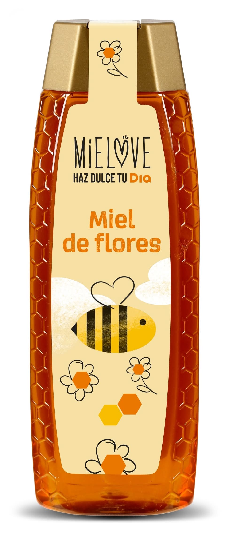 Miel De Flores Antigoteo Mielove De Dia Frasco 500 G