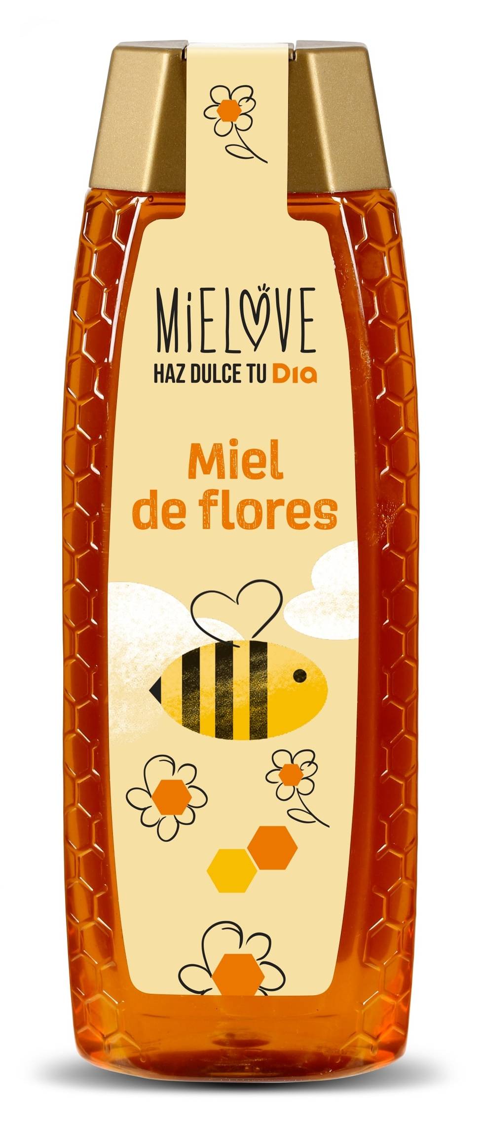 Miel De Flores Antigoteo Mielove De Dia Frasco 500 G