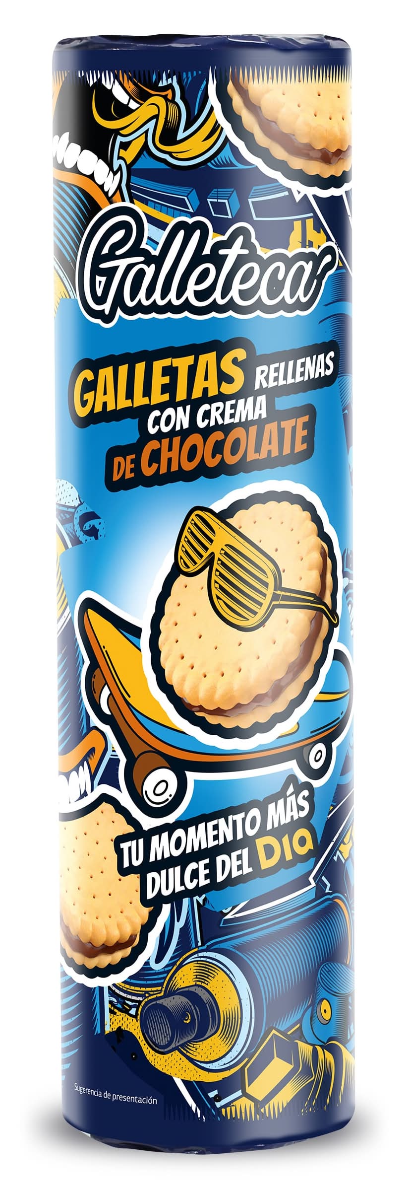 Galletas Rellenas De Crema De Chocolate Galleteca De Dia Paquete 500 G