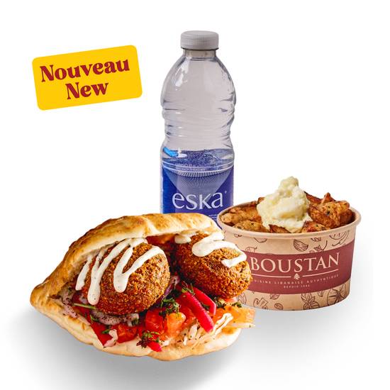 Trio Pita Cuit au Four Falafel