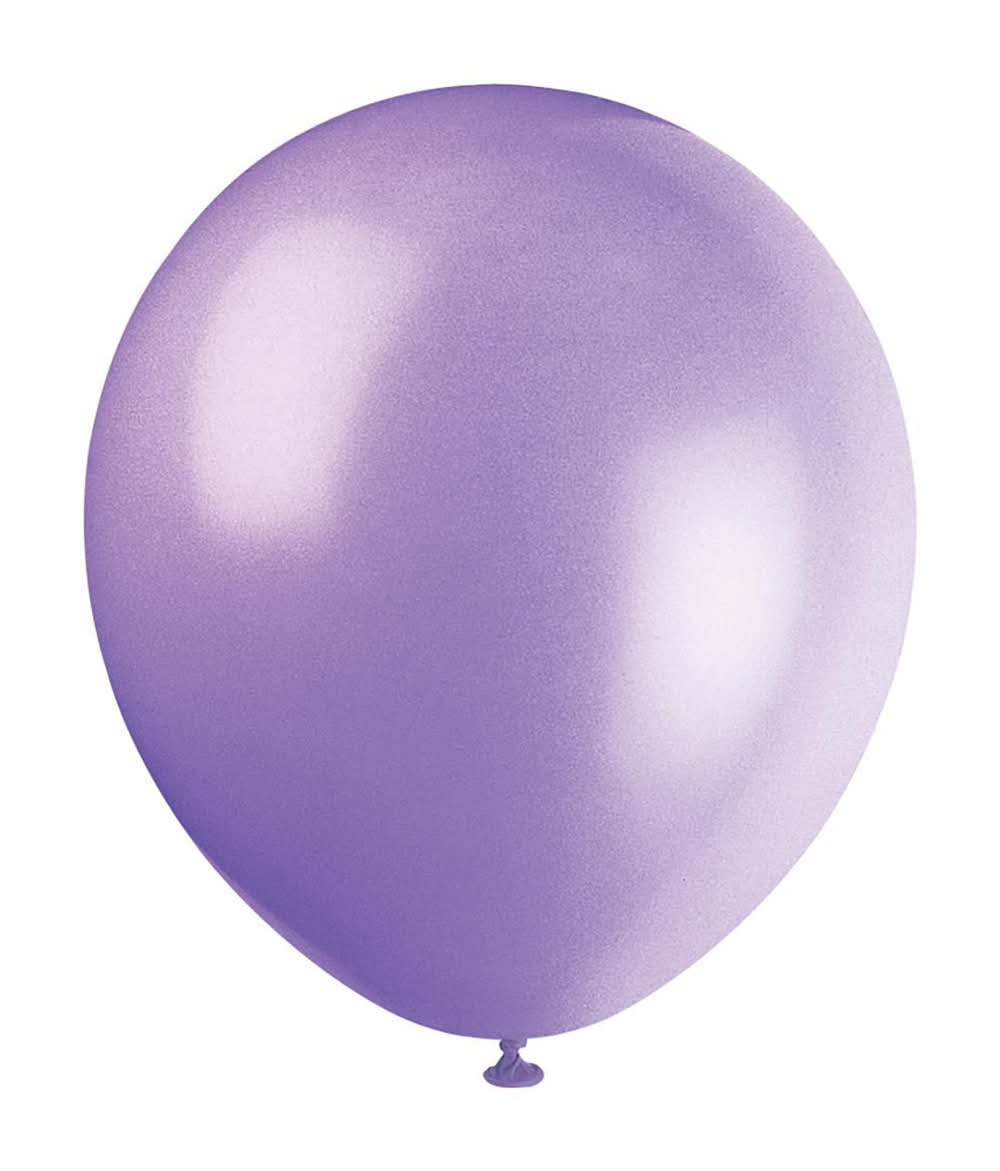 321 Party! 9" Latex Lavender Balloons 20 Ct