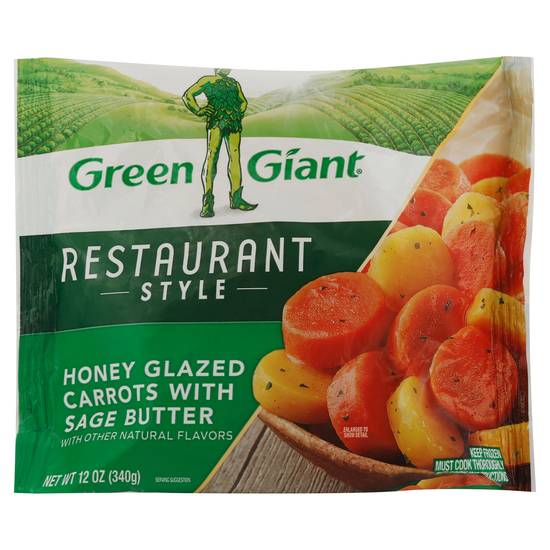 Green Giant Restaurant Style Honey Glazed Carrots With Sage Butter