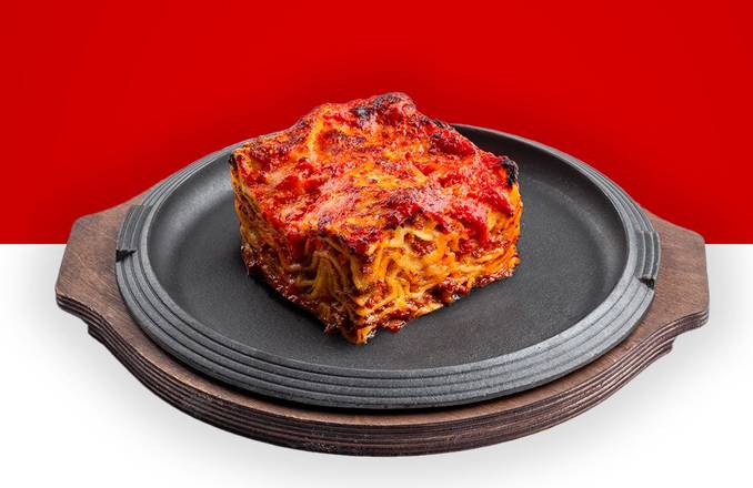 Lasagne gratinate in forno a legna