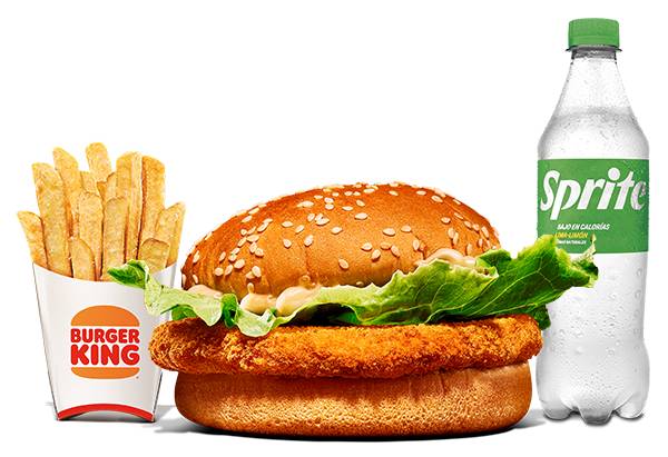 King Ahorro Menú Chicken Burger