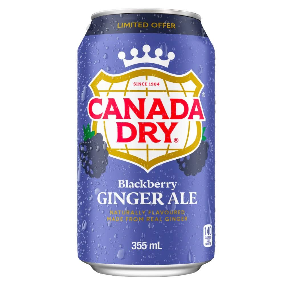 Canada Dry Gingembre à la Mûre Sauvage 335 ml