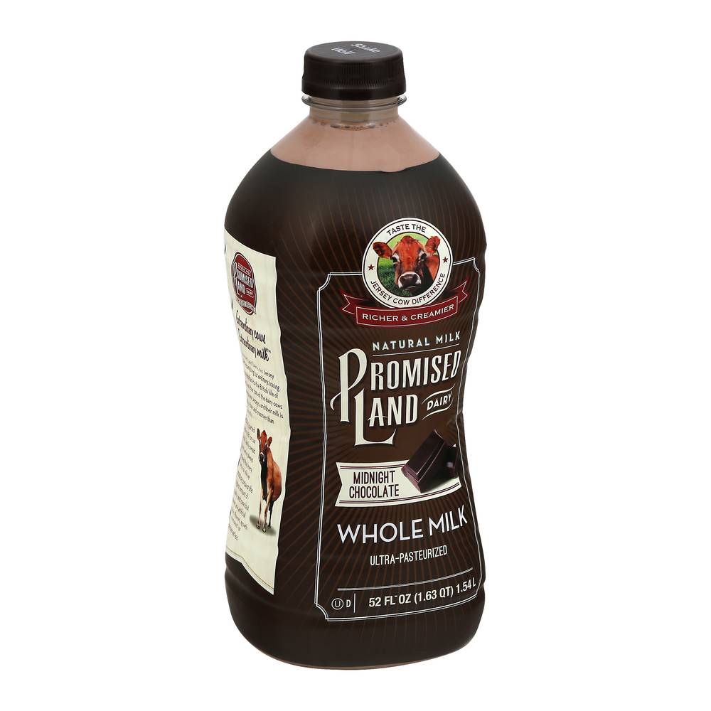 Promised Land Dairy Midnight Chocolate Whole Milk (52 fl oz)