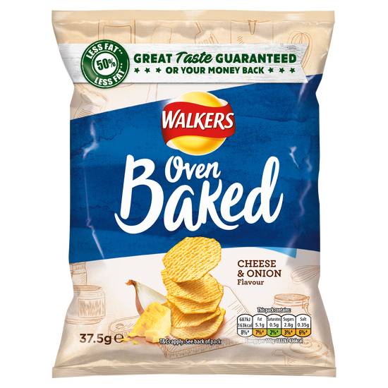 Walkers Baked Cheese and Onion Snacks (37.5G)