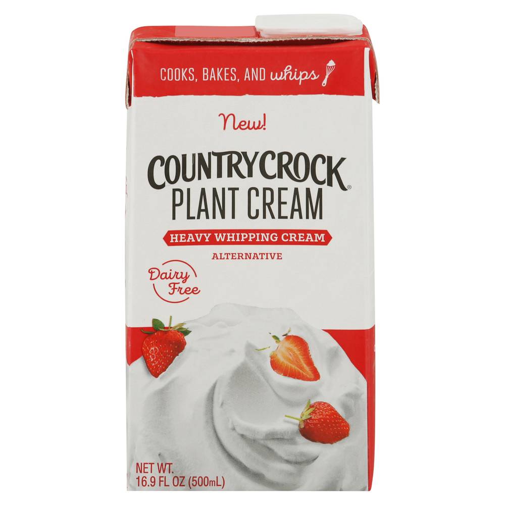 Country Crock Plant Cream Dairy Free Alternative Heavy Whipping Cream (16.9 fl oz)