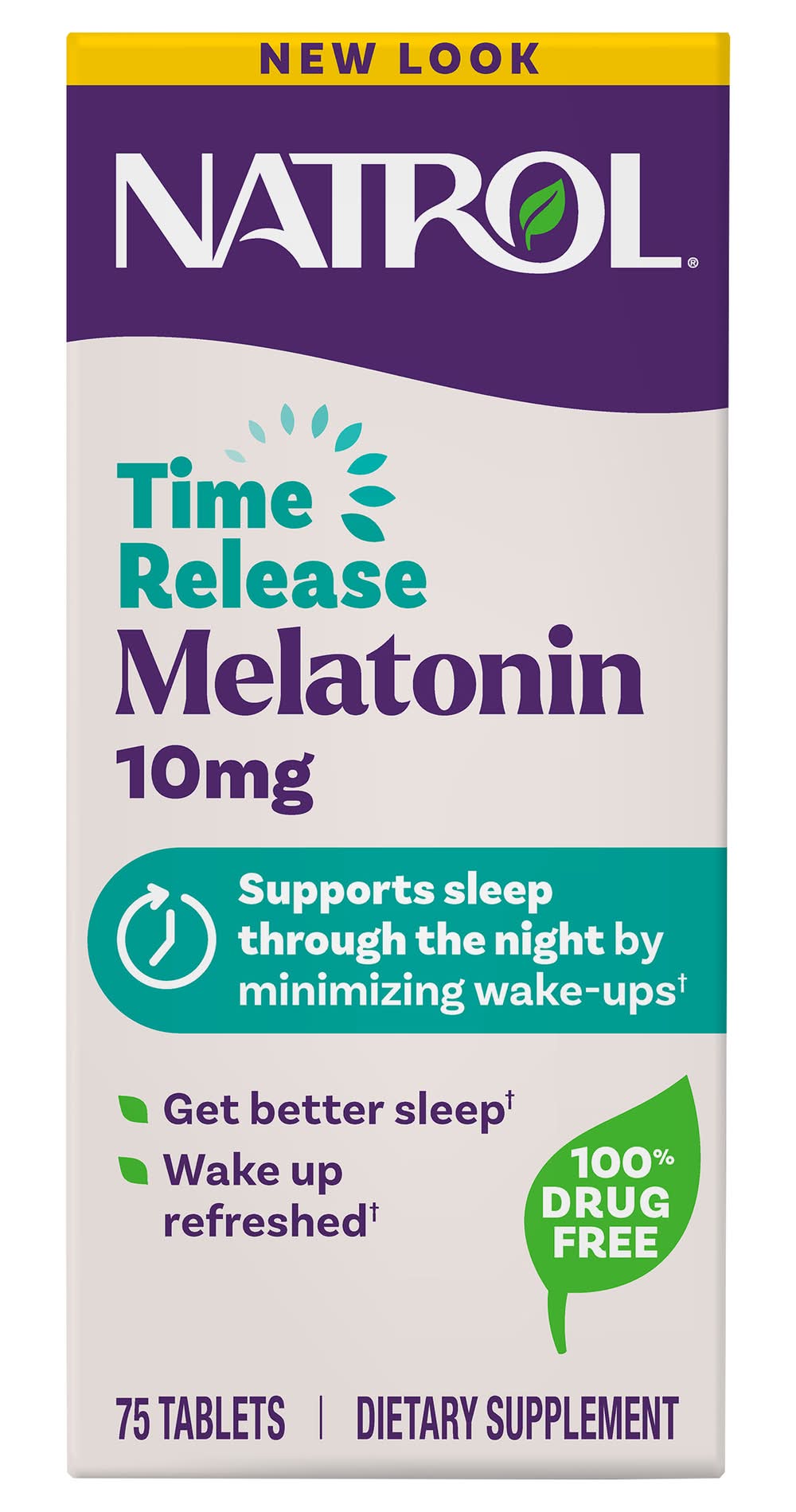 Natrol Melatonin Advanced Sleep 10 mg Tablets