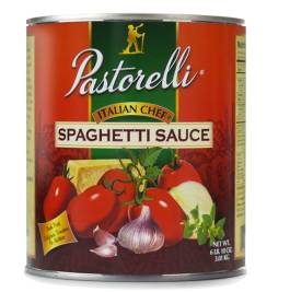 Pastorelli- Italian Chef Spaghetti Sauce - #10 cans