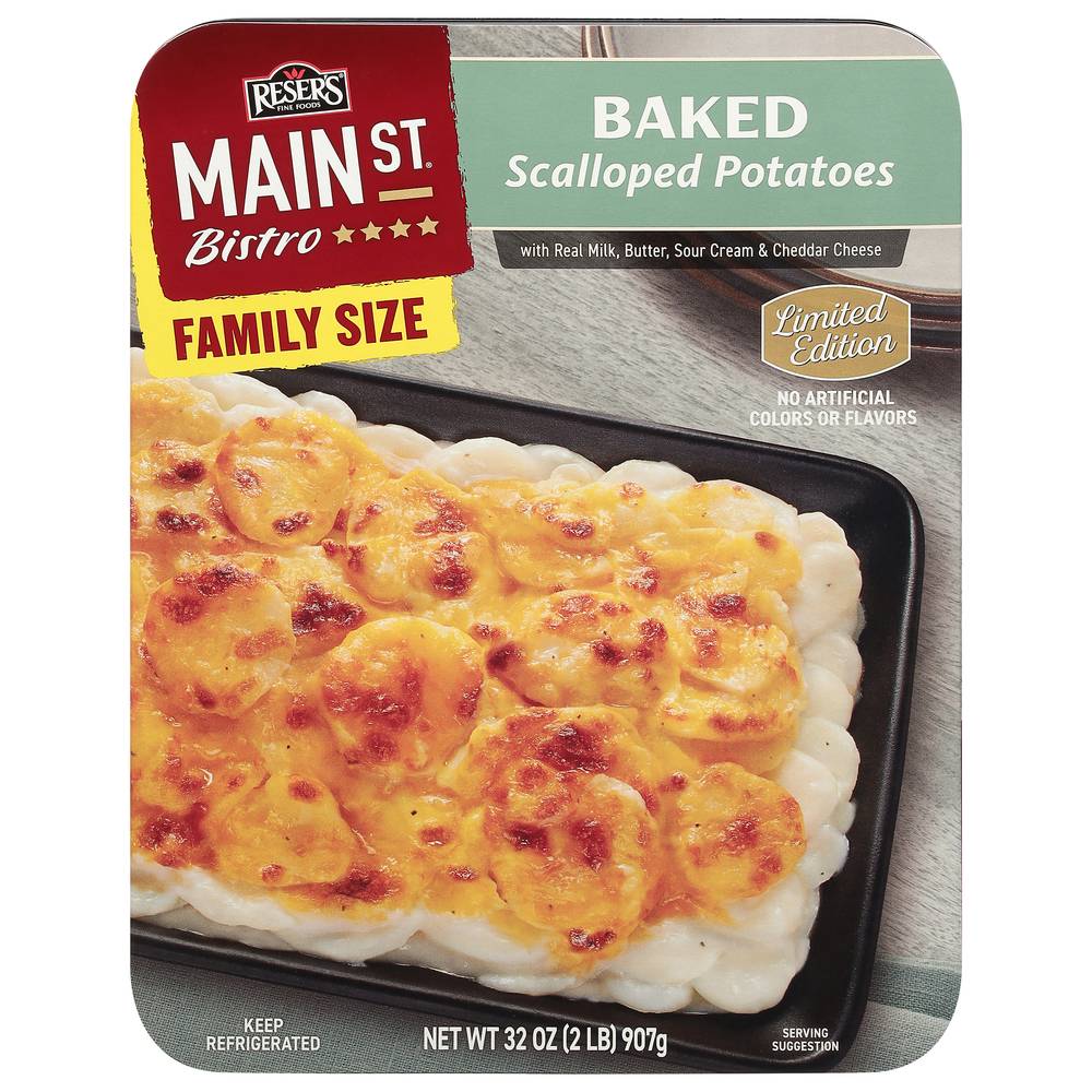 Main St Bistro Baked Scalloped Potatoes Family Size (32 oz)