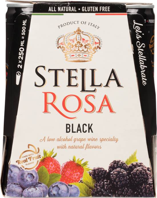 Stella Rosa Gluten Free Italian Black Wine (2 ct, 250 ml)