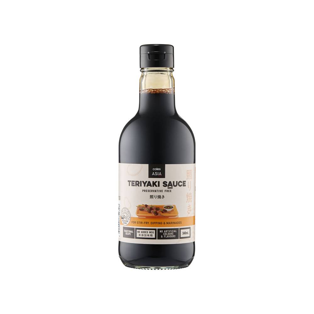 Coles Asia Teriyaki Sauce (340mL)