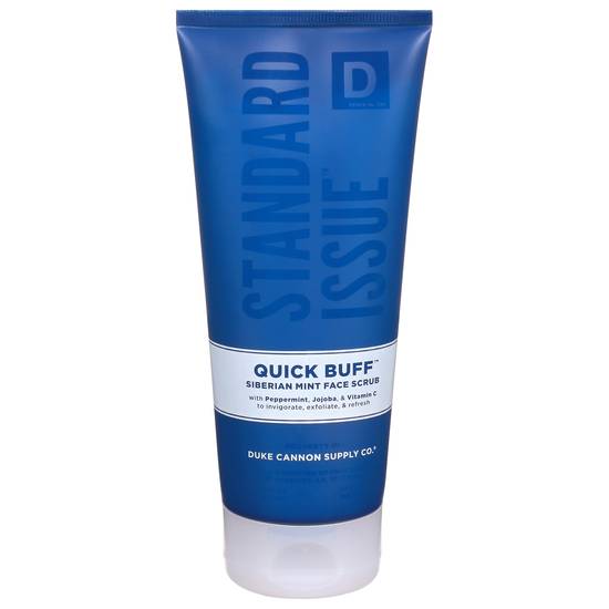 Duke Cannon Standard Issue Quick Buff Siberian Mint Face Scrub